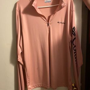 salmon columbia long sleeve never worn